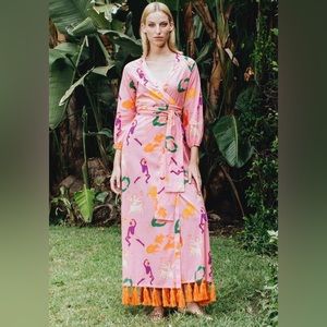 RHODE Lena Dress in Pink